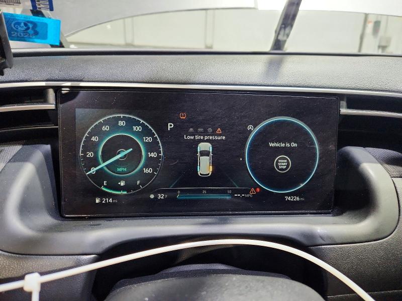 78375735 :رقم المزاد ، 5NMJCCAE0NH100002 vin ، 2022 Hyundai Tucson مزاد بيع