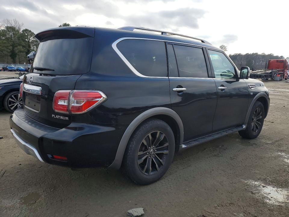 2017 Nissan Armada მანქანა იყიდება აუქციონზე, vin: JN8AY2NE4H9706395, აუქციონის ნომერი: 77568645