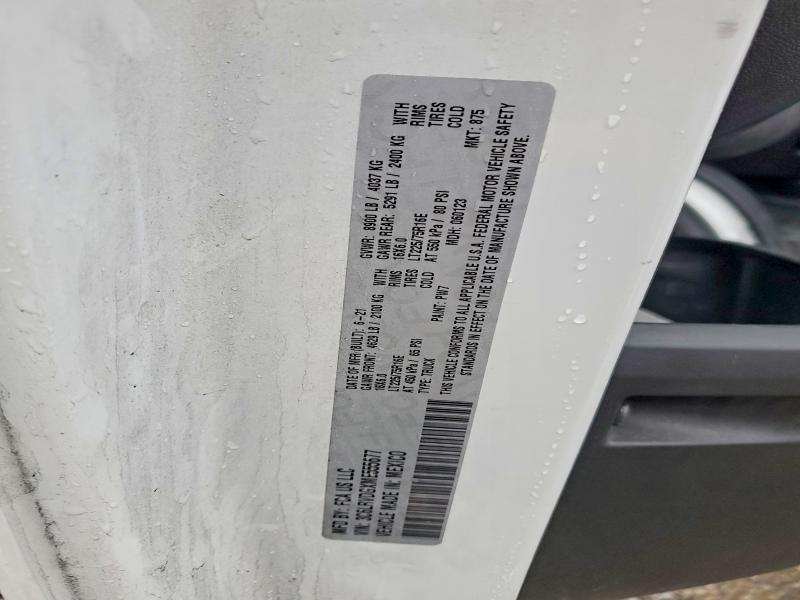 Aukcja sprzedaży 2021 Ram Promaster 2500, vin: 3C6LRVDGXME555677, numer aukcji: 76893575