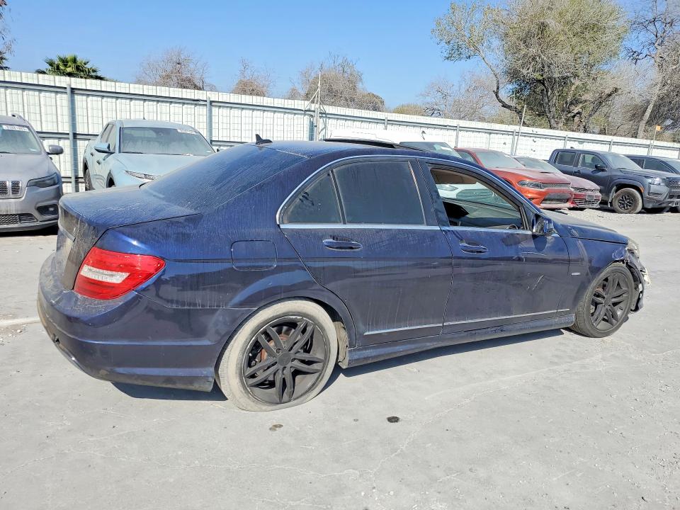 Aukcja sprzedaży 2012 Mercedes-benz C, vin: WDDGF4HB8CR217649, numer aukcji: 79108405