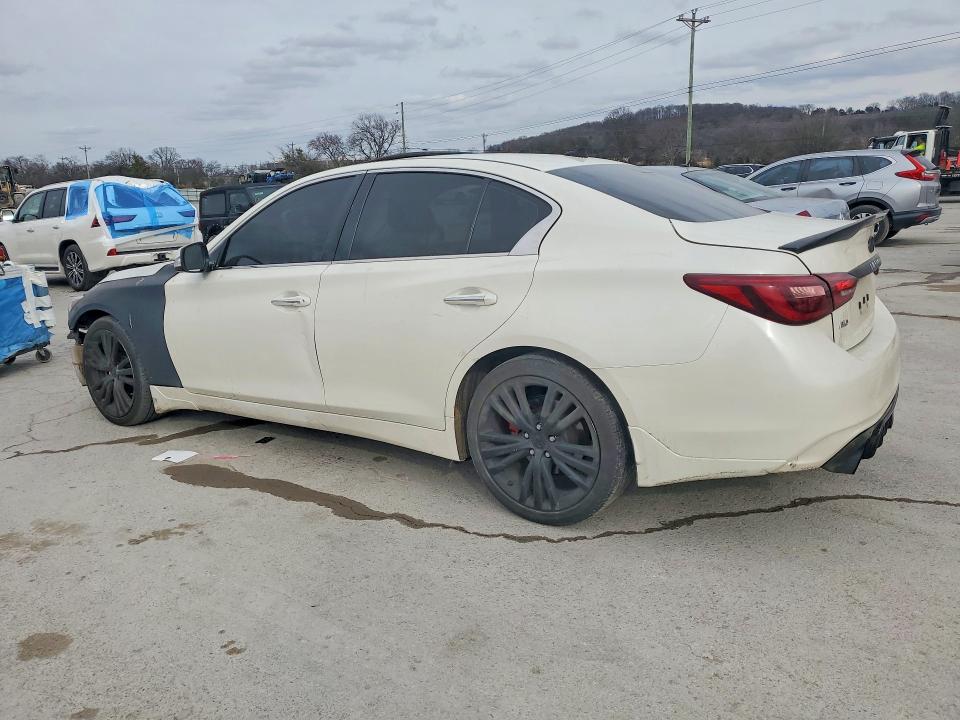 77925585 :رقم المزاد ، JN1EV7AR1JM437354 vin ، 2018 Infiniti Q50 مزاد بيع