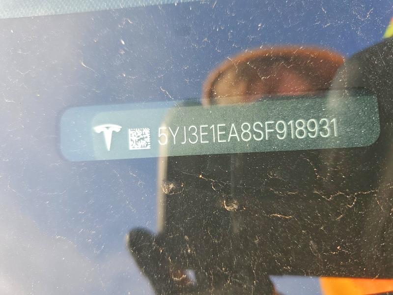 Продаж на аукціоні авто 2025 Tesla Model 3, vin: 5YJ3E1EA8SF918931, номер лоту: 77372365
