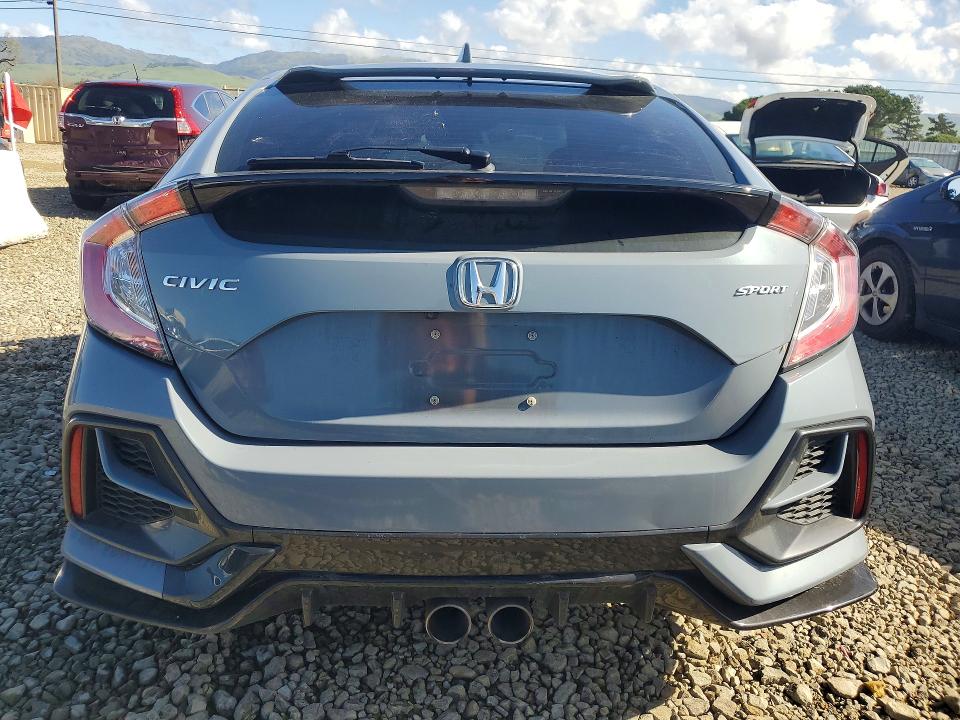 77424315 :رقم المزاد ، SHHFK7H41MU421140 vin ، 2021 Honda Civic مزاد بيع
