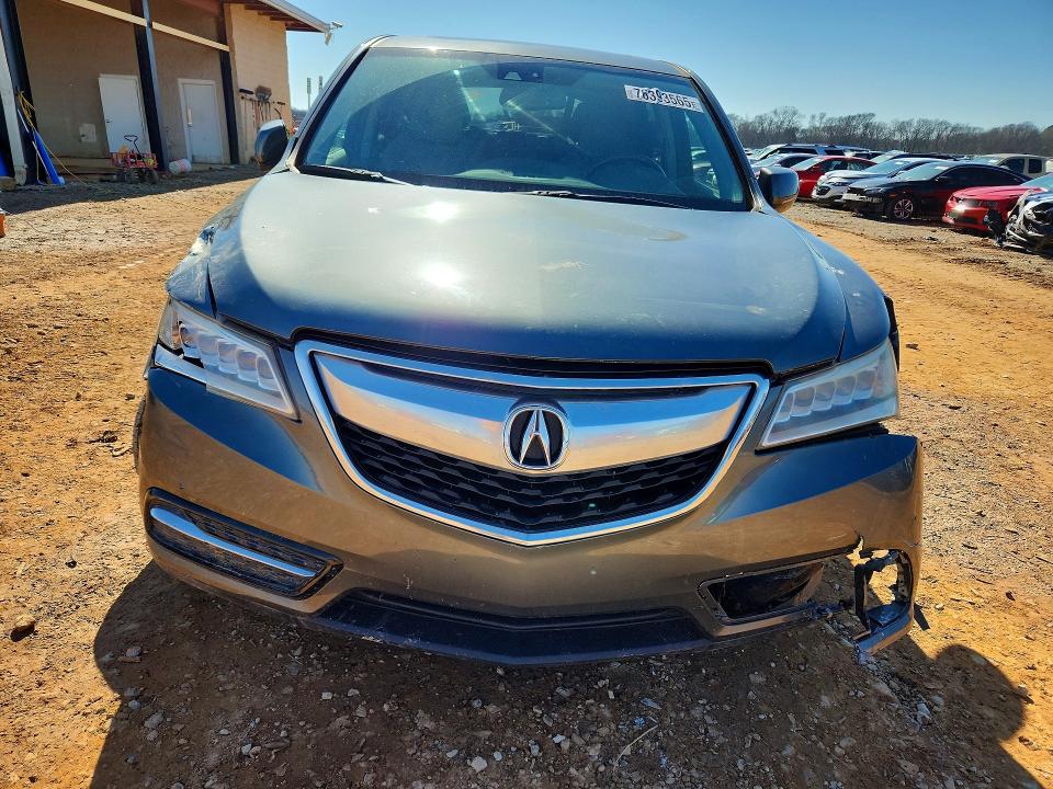 2014 Acura Mdx მანქანა იყიდება აუქციონზე, vin: 5FRYD3H4XEB014298, აუქციონის ნომერი: 76393565