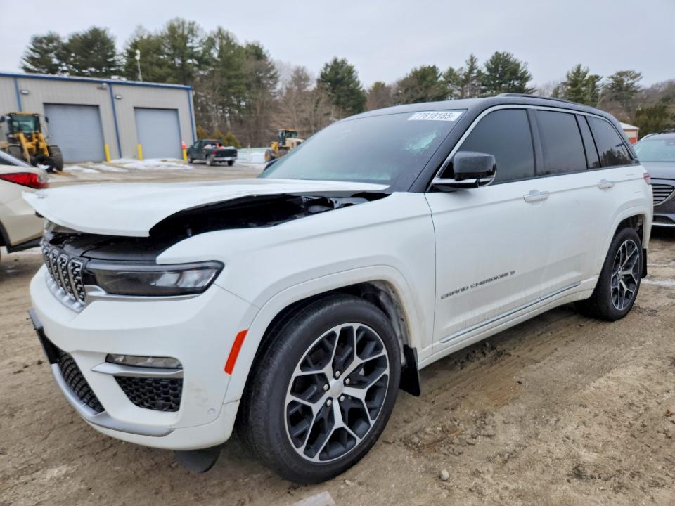 77705155 :رقم المزاد ، 1C4RJHEG3R8581808 vin ، 2024 Jeep Grand Cherokee مزاد بيع