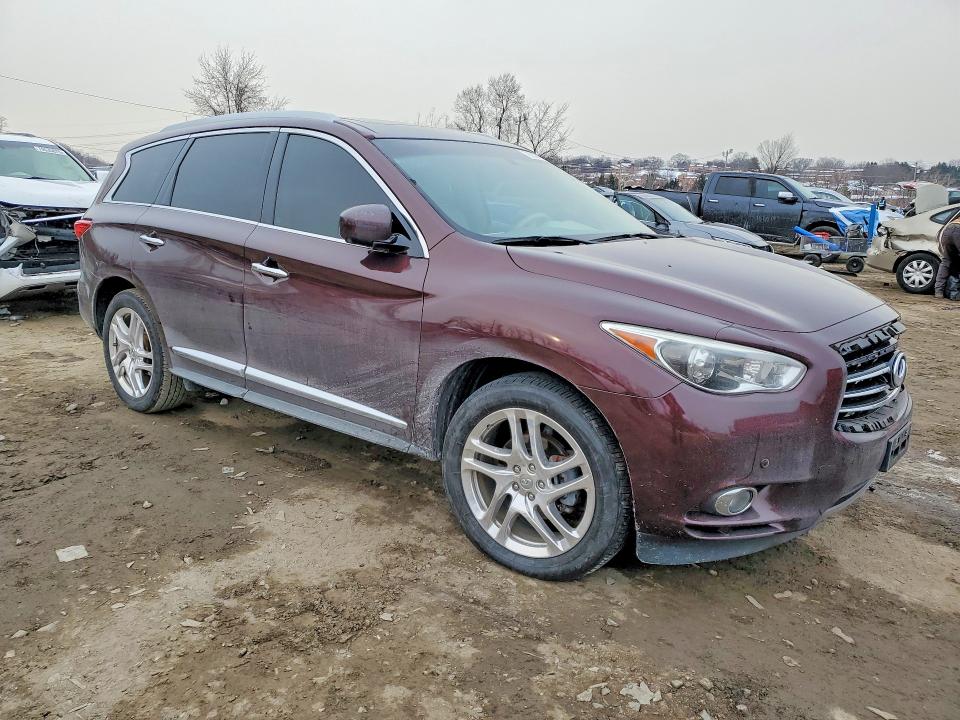 Продажа на аукционе авто 2013 Infiniti Jx35, vin: 5N1AL0MM4DC301606, номер лота: 76602895