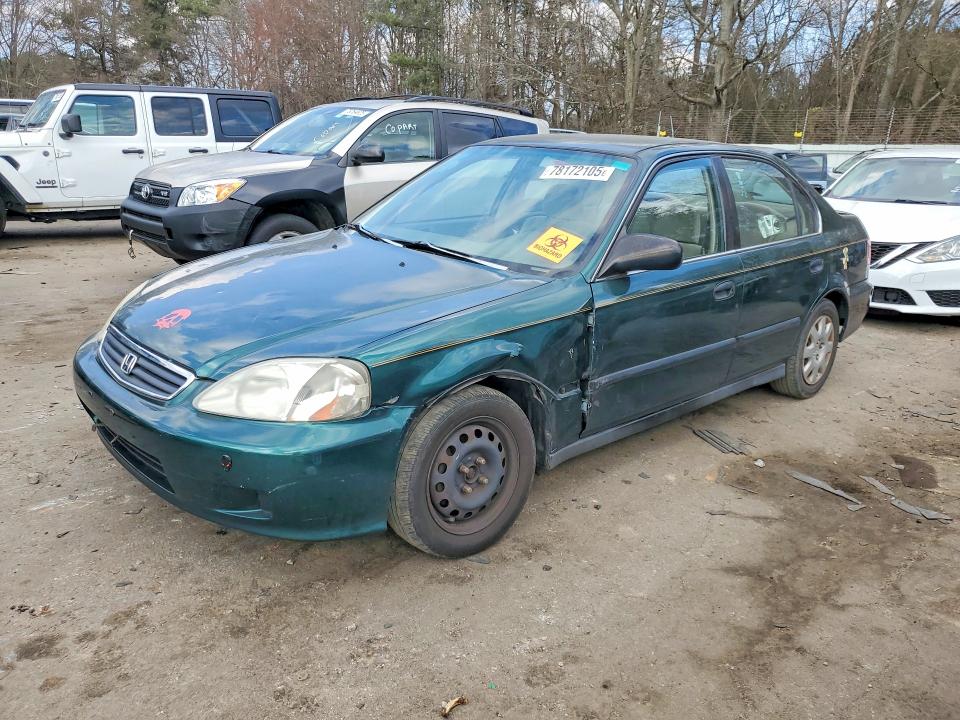 78172105 :رقم المزاد ، 1HGEJ6579XL020222 vin ، 1999 Honda Civic مزاد بيع