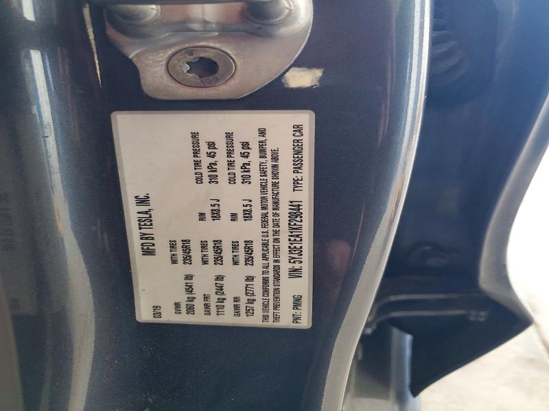 Aukcja sprzedaży 2019 Tesla Model 3, vin: 5YJ3E1EA1KF298441, numer aukcji: 79282985