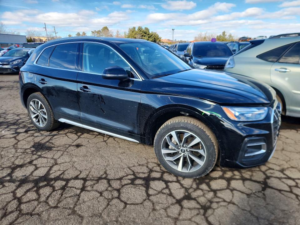 Продаж на аукціоні авто 2021 Audi Q5, vin: WA1BAAFY7M2092589, номер лоту: 76785415