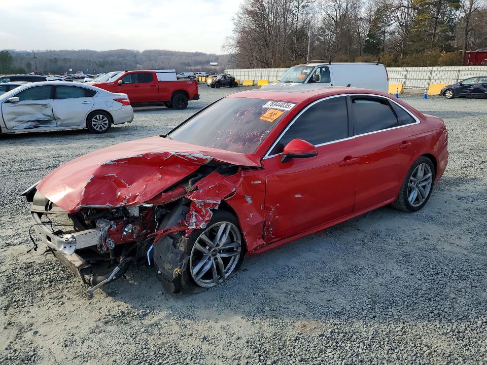 Aukcja sprzedaży 2022 Audi A4, vin: WAUEAAF48NN014366, numer aukcji: 76944035