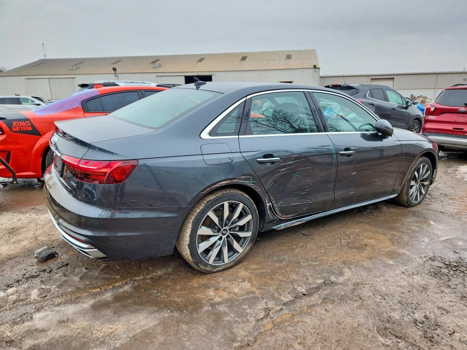 2023 Audi A4 მანქანა იყიდება აუქციონზე, vin: WAUABAF42PN020596, აუქციონის ნომერი: 76897155