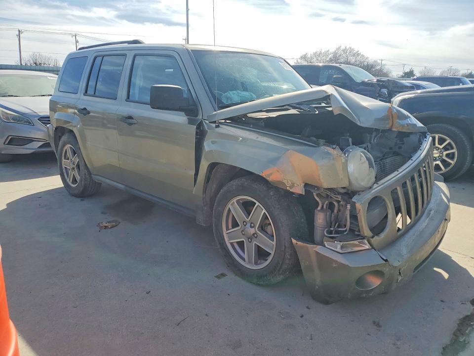 2008 Jeep Patriot მანქანა იყიდება აუქციონზე, vin: 1J8FT28W98D711991, აუქციონის ნომერი: 50178046