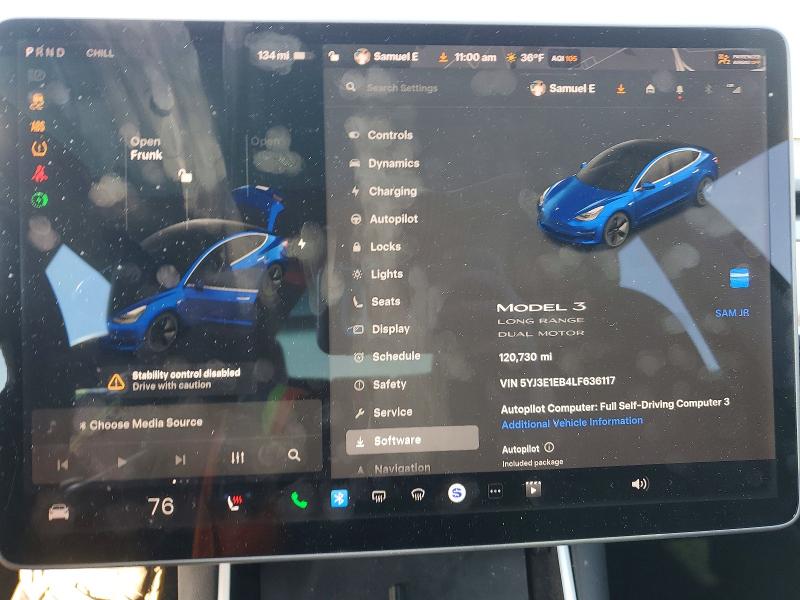 Продаж на аукціоні авто 2020 Tesla Cybertruck, vin: 5YJ3E1EB4LF636117, номер лоту: 75919975