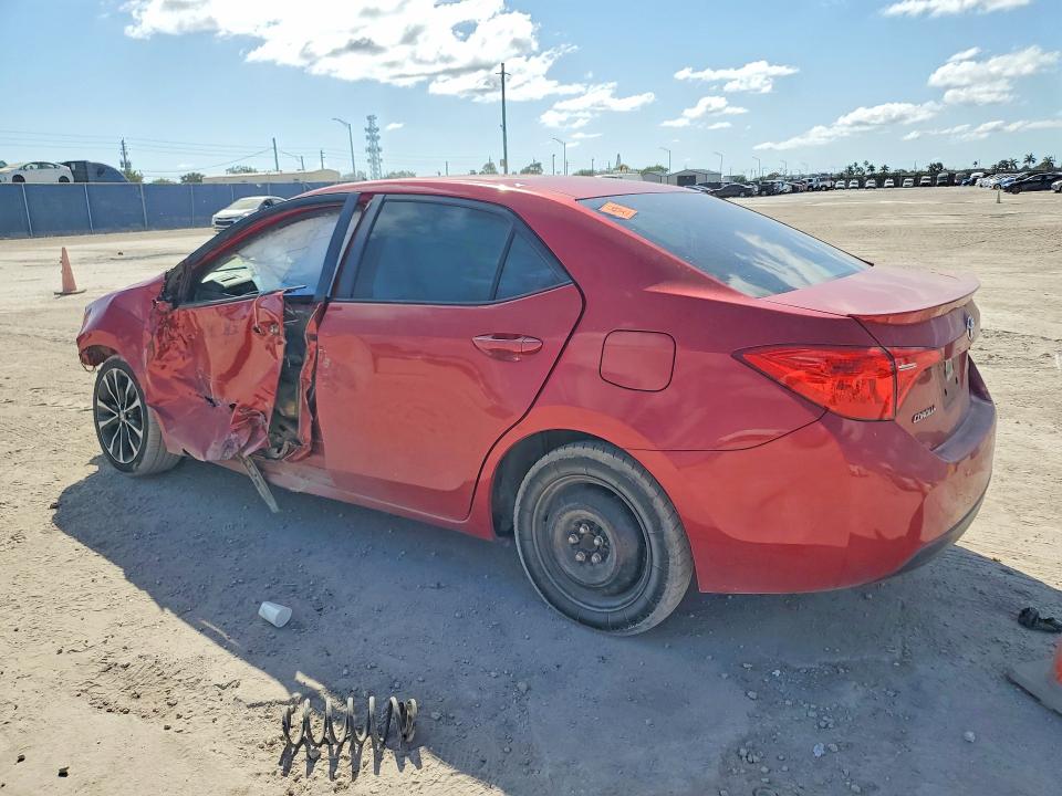 Продажа на аукционе авто 2017 Toyota Corolla, vin: 2T1BURHE8HC795074, номер лота: 77626685