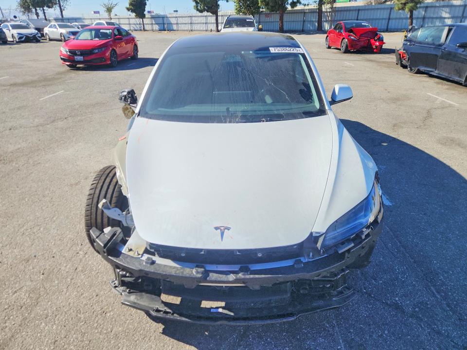 Aukcja sprzedaży 2024 Tesla Model 3, vin: 5YJ3E1ET5RF822671, numer aukcji: 75386225