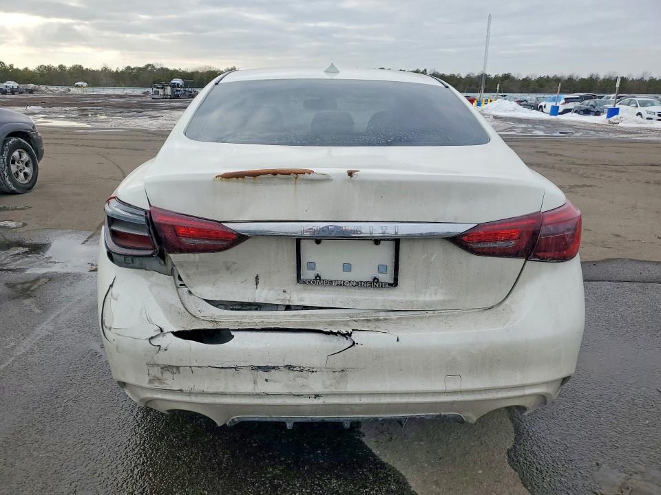 75727465 :رقم المزاد ، JN1EV7AR9JM445217 vin ، 2018 Infiniti Q50 مزاد بيع