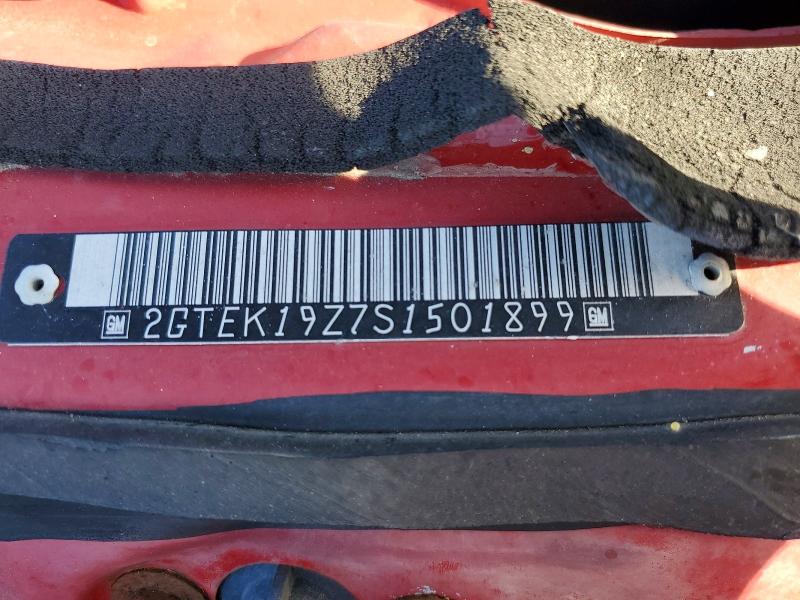 78696545 :رقم المزاد ، 2GTEK19Z7S1501899 vin ، 1995 Gmc Sierra مزاد بيع
