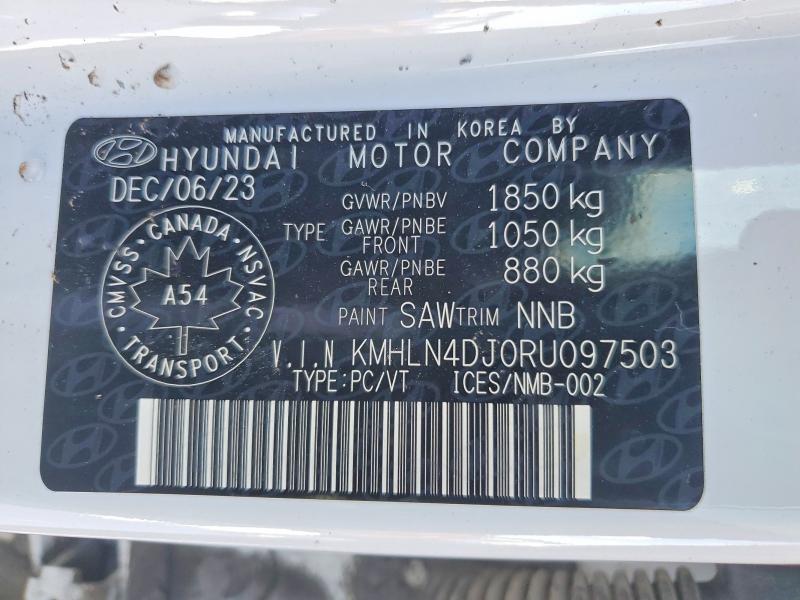 Aukcja sprzedaży 2024 Hyundai Elantra, vin: KMHLN4DJ0RU097503, numer aukcji: 78274465