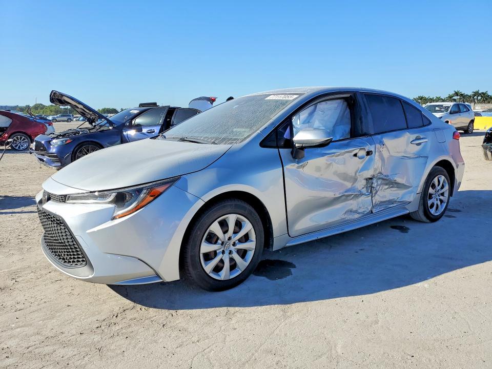 Продаж на аукціоні авто 2022 Toyota Corolla, vin: JTDEPMAE7N3027110, номер лоту: 48502996