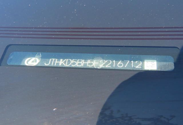 Aukcja sprzedaży 2015 Lexus Ct 200h, vin: JTHKD5BH5F2216712, numer aukcji: 78562805