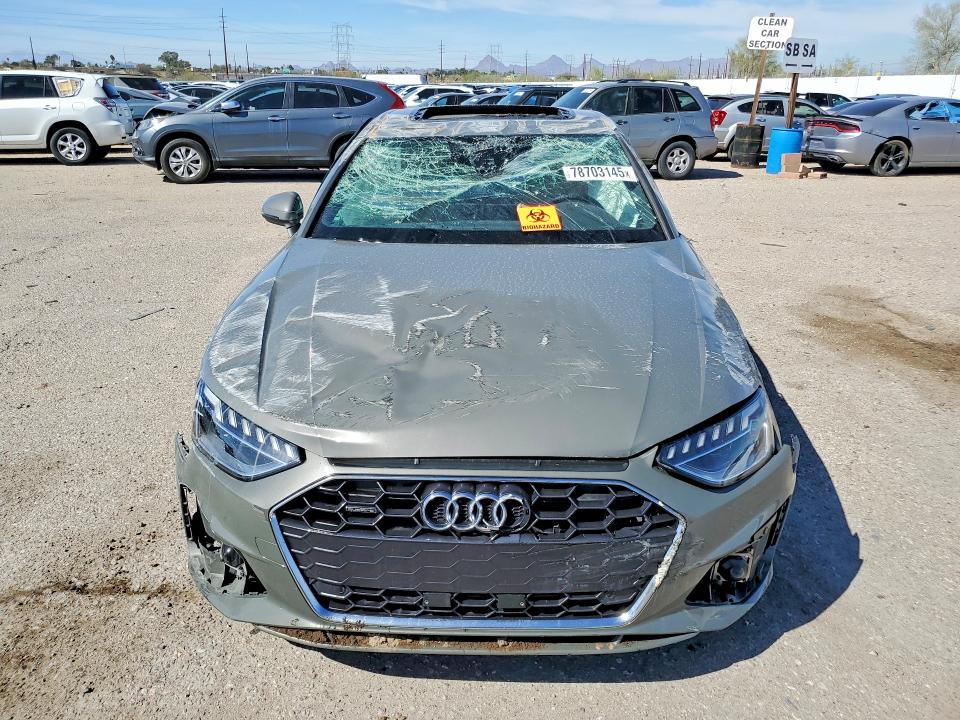 78703145 :رقم المزاد ، WAUEAAF45RN010295 vin ، 2024 Audi A4 مزاد بيع