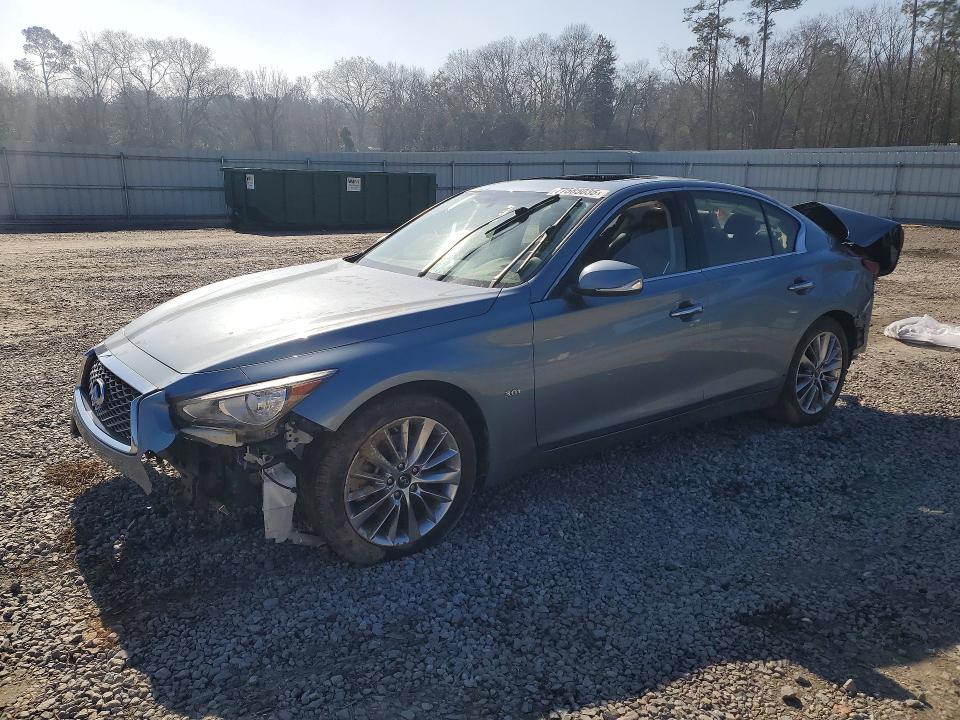 77585035 :رقم المزاد ، JN1EV7AP0KM515526 vin ، 2019 Infiniti Q50 مزاد بيع