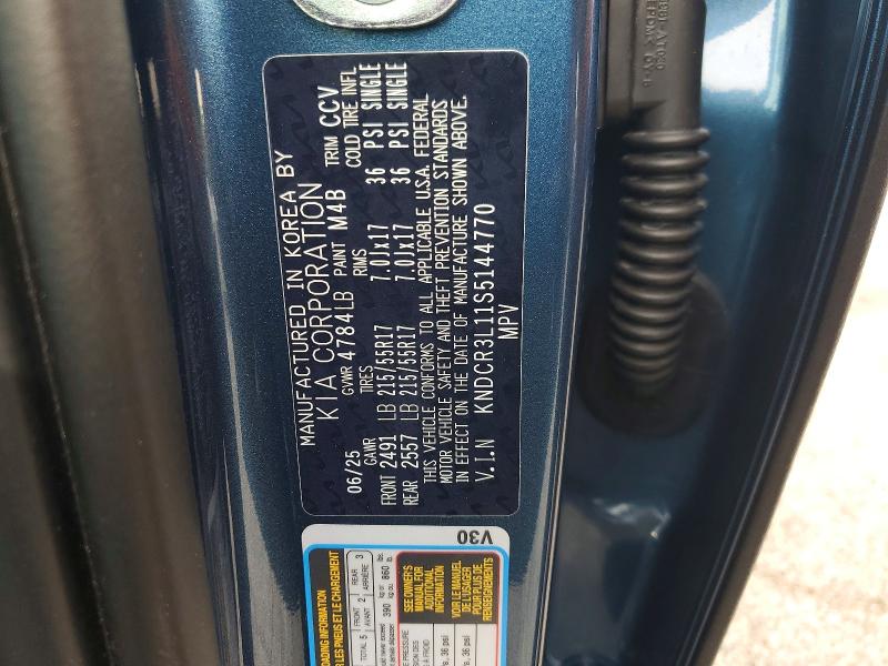 77244205 :رقم المزاد ، KNDCR3L11S5144770 vin ، 2025 Kia Niro Ev مزاد بيع