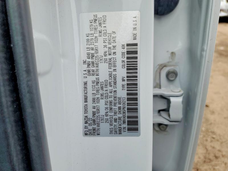 77904105 :رقم المزاد ، 7MMVABCM5PN106213 vin ، 2023 Mazda Cx-50 مزاد بيع