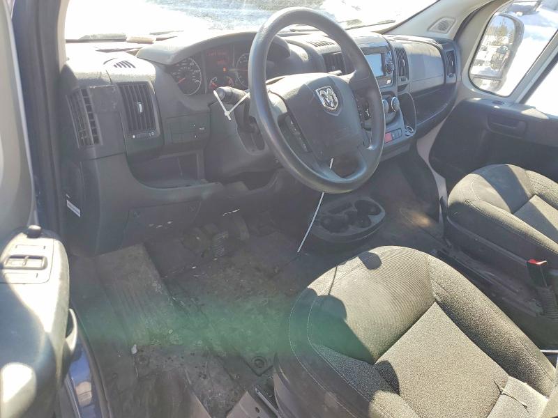 75436385 :رقم المزاد ، 3C6TRVDG8JE158965 vin ، 2018 Ram Promaster 2500 مزاد بيع