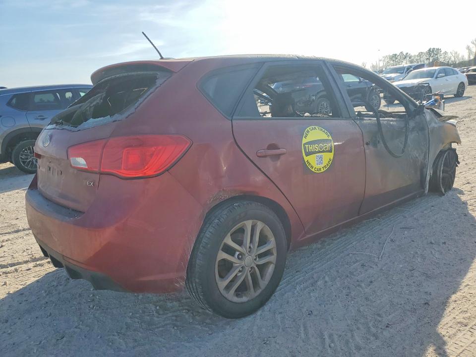 2012 Kia Forte 4d მანქანა იყიდება აუქციონზე, vin: KNAFU5A28C5511892, აუქციონის ნომერი: 78905735