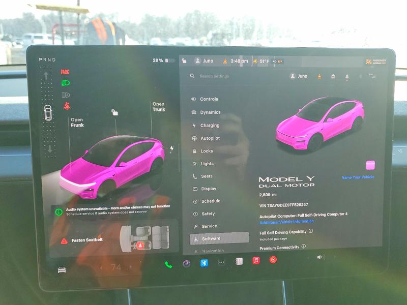 Продаж на аукціоні авто 2026 Tesla Model Y, vin: 7SAYGDEE9TF526257, номер лоту: 76461455