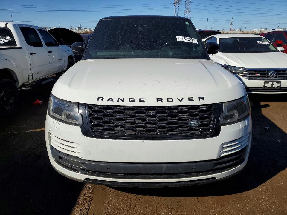 Aukcja sprzedaży 2018 Land Rover Range Rover, vin: SALGS5RE9JA389018, numer aukcji: 77833825