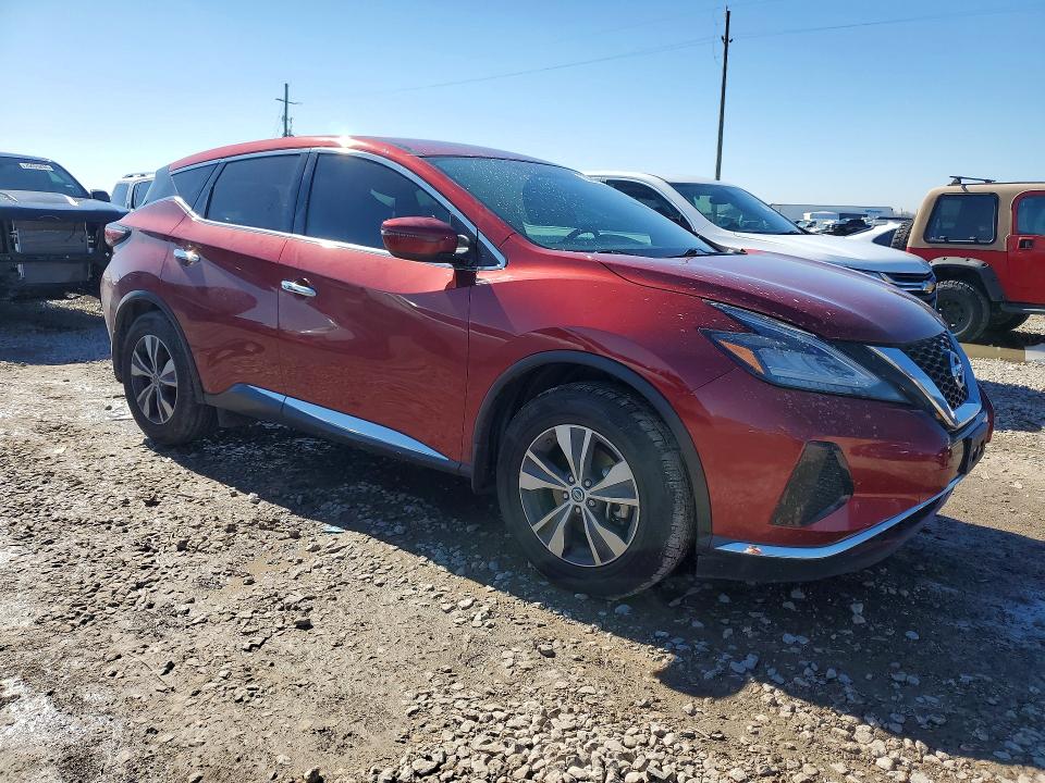 75809825 :رقم المزاد ، 5N1AZ2MJ7KN136085 vin ، 2019 Nissan Murano مزاد بيع