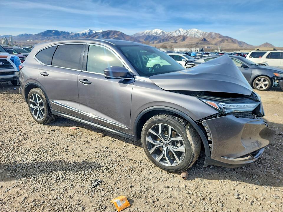 77239305 :رقم المزاد ، 5J8YE1H40NL006969 vin ، 2022 Acura Mdx مزاد بيع