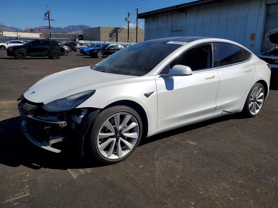 77560855 :رقم المزاد ، 5YJ3E1EA3KF507999 vin ، 2019 Tesla Model 3 مزاد بيع