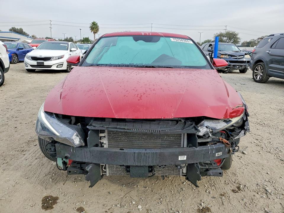 75250365 :رقم المزاد ، KMHLM4AJ3NU031786 vin ، 2022 Hyundai Elantra Hybrid مزاد بيع