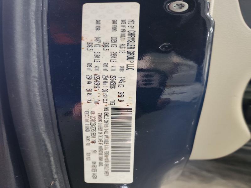 Auction sale of the 2013 Chrysler Town & Country, vin: 2C4RC1BG3DR518890, lot number: 78223515