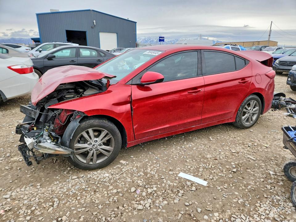 2017 Hyundai Elantra მანქანა იყიდება აუქციონზე, vin: KMHD84LF7HU142749, აუქციონის ნომერი: 76548445