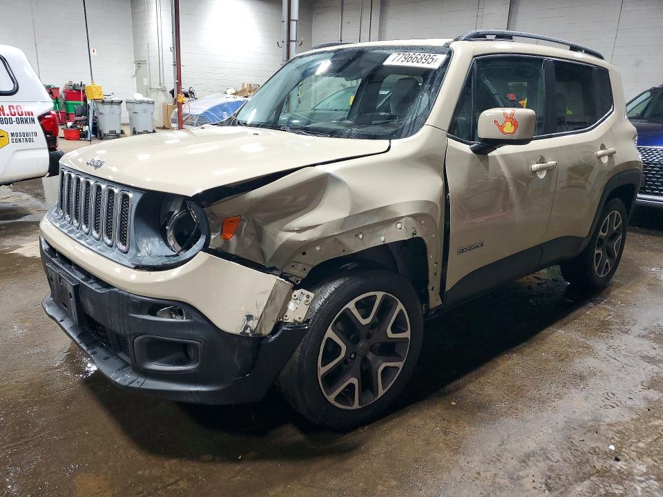 Продажа на аукционе авто 2015 Jeep Renegade, vin: ZACCJBBT0FPB54845, номер лота: 77966895
