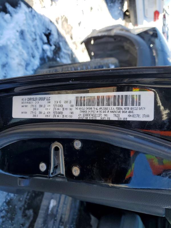 74940005 :رقم المزاد ، 3C6RR7KT4EG211371 vin ، 2014 Ram 1500 مزاد بيع