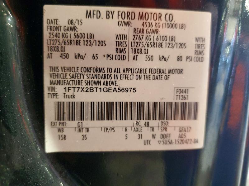 Продажа на аукционе авто 2016 Ford F250, vin: 1FT7X2BT1GEA56975, номер лота: 79279835