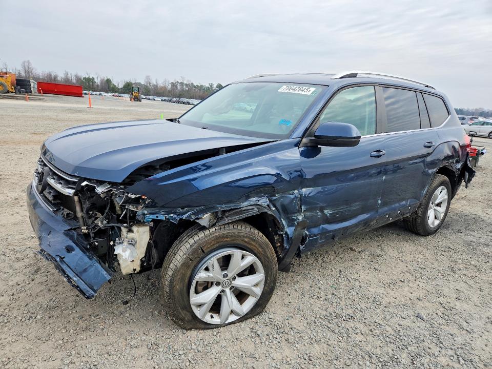 2018 Volkswagen Atlas მანქანა იყიდება აუქციონზე, vin: 1V2KR2CA9JC579776, აუქციონის ნომერი: 78642845