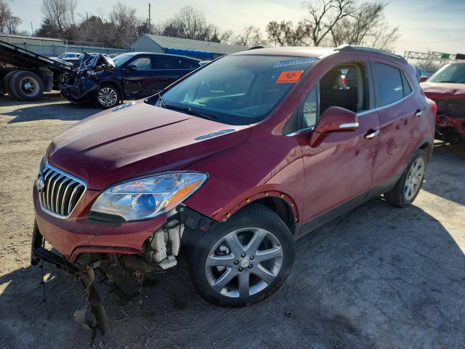 2014 Buick Encore მანქანა იყიდება აუქციონზე, vin: KL4CJDSB0EB776487, აუქციონის ნომერი: 79077795