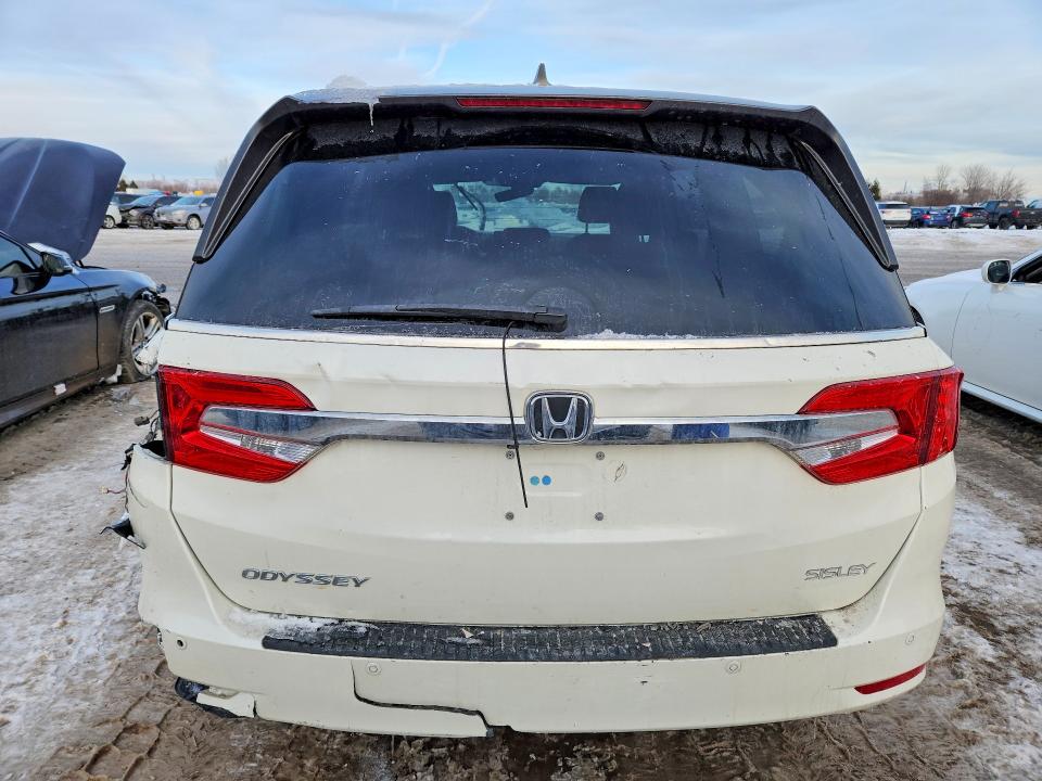 2018 Honda Odyssey მანქანა იყიდება აუქციონზე, vin: 5FNRL6H60JB510507, აუქციონის ნომერი: 75847545