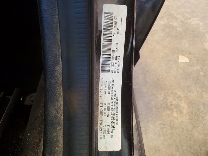78596995 :رقم المزاد ، 1C3CCBAB0CN304408 vin ، 2012 Chrysler 200 مزاد بيع