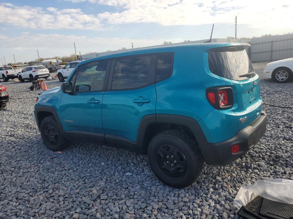 2022 Jeep Renegade მანქანა იყიდება აუქციონზე, vin: ZACNJDA19NPN99996, აუქციონის ნომერი: 78824435