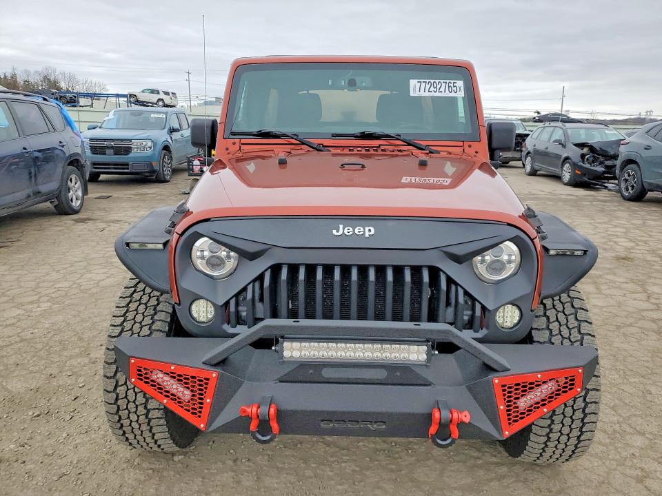 Aukcja sprzedaży 2014 Jeep Wrangler U, vin: 1C4BJWDG4EL195929, numer aukcji: 77292765