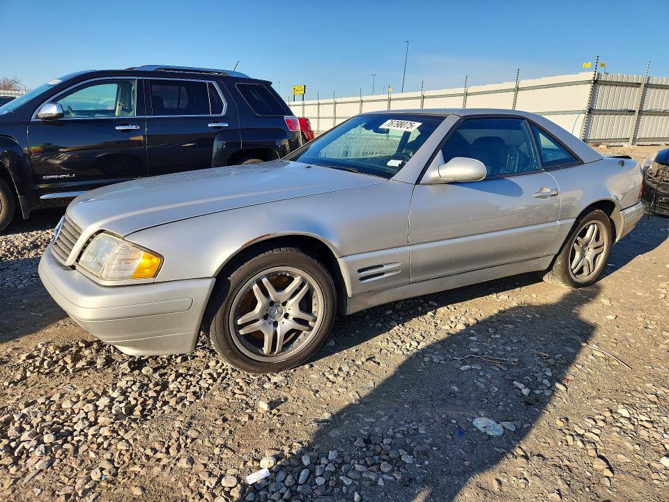1999 Mercedes-benz Sl მანქანა იყიდება აუქციონზე, vin: WDBFA68F7XF186287, აუქციონის ნომერი: 76798075