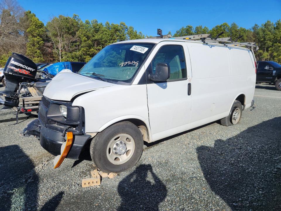 2017 Chevrolet Express G2500 მანქანა იყიდება აუქციონზე, vin: 1GCWGAFF1H1327438, აუქციონის ნომერი: 74637705