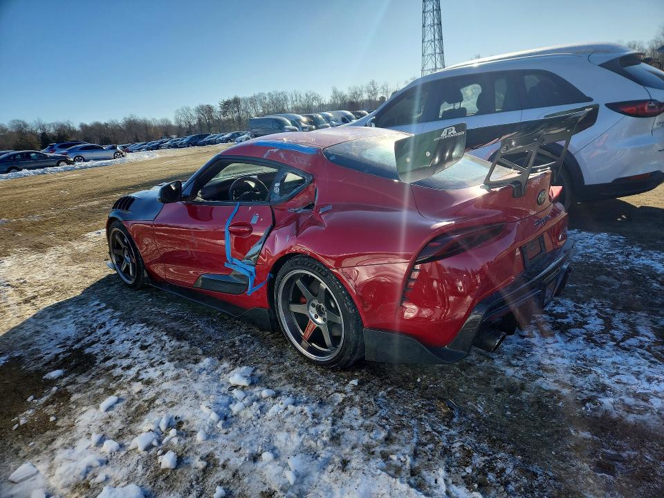 2020 Toyota Supra მანქანა იყიდება აუქციონზე, vin: WZ1DB4C02LW032823, აუქციონის ნომერი: 61379396